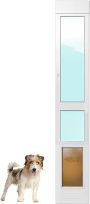 Show full view: High Tech Pet Products DuraFlex Low-E Patio Dog Door, Regular Height, Medium slide 3 of 9