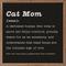 Show in main carousel: Kendrick Cat Mom Definition Wall Décor, Black, 4 x 4-in slide 1 of 3
