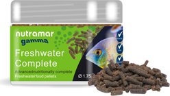 Nutramar Freshwater Complete Pellet Fish Food, 70-g jar