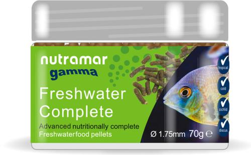 Show full view: Nutramar Freshwater Complete Pellet Fish Food, 70-g jar slide 2 of 5