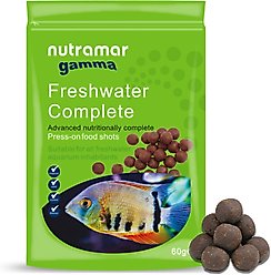 Nutramar Freshwater Complete Shots Fish Food, 60-g pouch