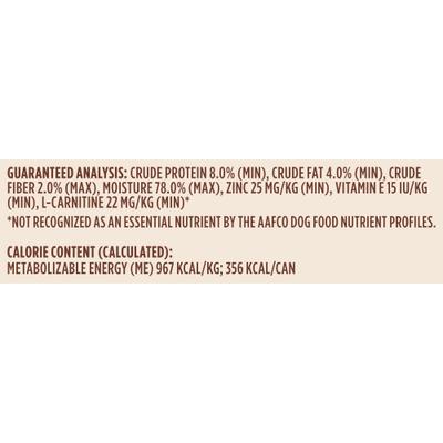 Show full view: Nutrish Healthy Weight Real Turkey & Pumpkin Recipe Premium Pate Wet Dog Food, 13-oz can, bundle of 36  slide 9 of 12