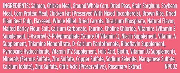 Show full view: Nutrish Whole Health Blend Real Salmon, Veggies & Brown Rice Recipe Gentle Digestion Dry Dog Food, 26-lb bag slide 9 of 13