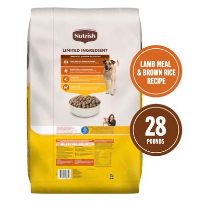 Show full view: Rachael Ray Nutrish Limited Ingredient Lamb Meal & Brown Rice Recipe Dry Food + Soup Bones Chicken & Veggies Flavor Dog Treats slide 8 of 9