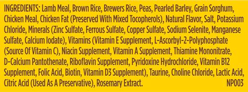 Show full view: Nutrish Limited Ingredient Lamb Meal & Brown Rice Recipe Dry Dog Food, 28-lb bag (Rachael Ray) slide 8 of 14