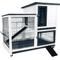 Show in main carousel: FunXplore Outdoor Rabbit Hutch with Urine Guards, White slide 1 of 8