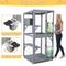 Show in main carousel: Coziwow Catio Wooden Outdoor Cat House with Wheels, Gray slide 4 of 9