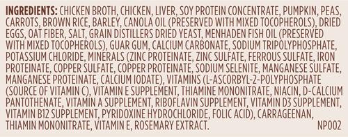 Show full view: Nutrish Whole Health Blend Chunks in Gravy Real Chicken & Veggies Dog Wet Food, 13-oz can, 12 count slide 8 of 12
