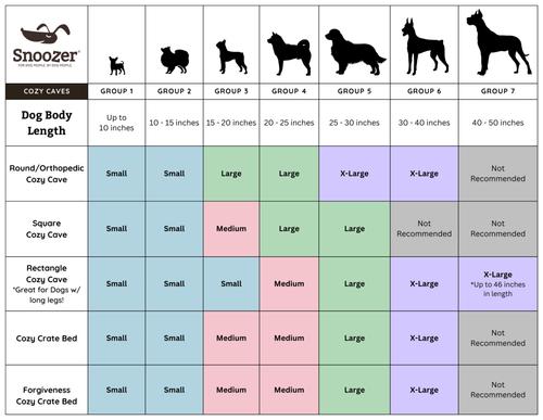 Show full view: Snoozer Pet Products Forgiveness Rectangle Cozy Cave Covered Dog Bed with Removable Cover, Red, Large slide 5 of 6