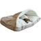 Show in main carousel: Snoozer Pet Products Forgiveness Microsuede Cozy Cave Covered Dog Bed with Removable Cover, Marmot Taupe, X-Large slide 3 of 7