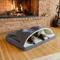Show in main carousel: Snoozer Pet Products Forgiveness Microsuede Cozy Cave Covered Dog Bed with Removable Cover, Merlin Pewter, Large slide 1 of 7