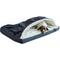 Show in main carousel: Snoozer Pet Products Forgiveness Rectangle Cozy Cave Covered Dog Bed with Removable Cover, Navy, Medium slide 3 of 7