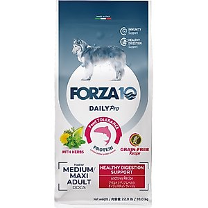 Forza10 DailyPro Sensitive Digestion Grain-Free Seafood & Fish Dry Dog Food, 22-lb bag