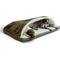 Show in main carousel: Snoozer Pet Products Forgiveness Rectangle Cozy Cave Covered Dog Bed with Removable Cover, Olive, Medium slide 3 of 7
