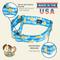 Show in main carousel: Country Brook Petz HossFit Jr Just Ducky Wide Martingale Dog Collar, Blue, Medium: 15 to 21-in neck, 1.5-in wide slide 7 of 8