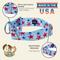 Show in main carousel: Country Brook Petz HossFit Jr American Celebration Wide Martingale Dog Collar, Blue, Medium: 15 to 21-in neck, 1.5-in wide slide 7 of 8