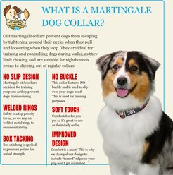 Country Brook Petz HossFit Jr I Love Mom Wide Martingale Dog Collar, Large slide 2 of 9