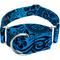 Show in main carousel: Country Brook Petz HossFit Jr Blue Polynesian Wide Martingale Dog Collar, Medium slide 1 of 9