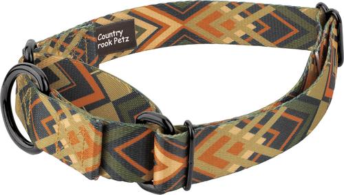 Show full view: Country Brook Petz Terracotta Arrows Martingale Dog Collar, Medium slide 5 of 7