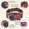 Show in main carousel: Country Brook Petz HossFit Jr Patriotic Tribute Wide Martingale Dog Collar, Medium slide 10 of 10