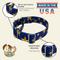 Show in main carousel: Country Brook Petz HossFit Jr Duty Honor Country Wide Martingale Dog Collar, Blue, X-Large: 23 to 31-in neck, 1.5-in wide slide 2 of 9