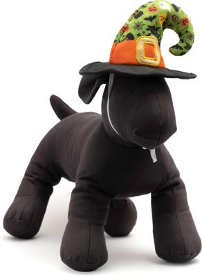 Show full view: The Worthy Dog Witches Brew Dog Hat, Green, Large slide 3 of 4