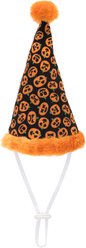 The Worthy Dog Trick or Treat Party Dog Hat, Black, Large