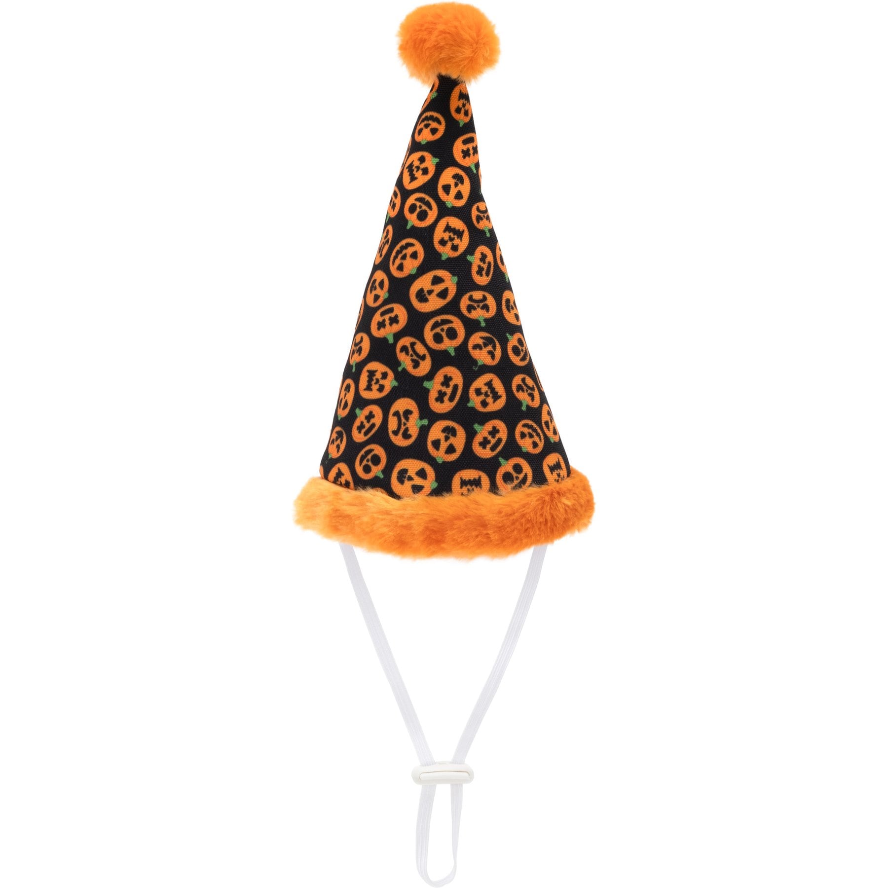 The Worthy Dog Trick or Treat Party Dog Hat, Black, Large
