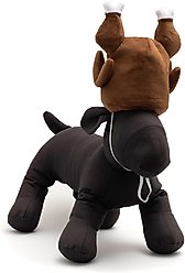 The Worthy Dog Turkey Trot Dog Hat, Brown, Large slide 2 of 3