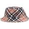 Show in main carousel: The Worthy Dog Plaid Bucket Dog Hat, Brown, Small slide 2 of 4