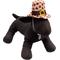 Show in main carousel: The Worthy Dog Pilgrim Party Dog Hat, Beige, Small slide 2 of 4