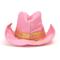Show in main carousel: The Worthy Dog Cowboy Party Dog Hat, Pink, Small slide 4 of 5