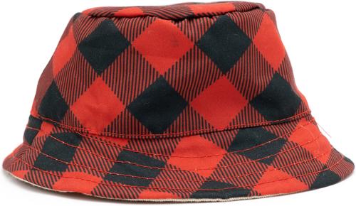 Show full view: The Worthy Dog Buffalo Bucket Dog Hat, Red, Small slide 2 of 3