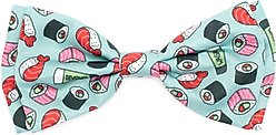 The Worthy Dog Sushi Dog Bow Tie, Green, Large