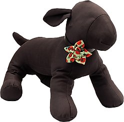 The Worthy Dog Tomatoes Flower Dog Collar Accessory, Green, Large slide 2 of 4