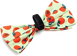 The Worthy Dog Tomatoes Dog Bow Tie, Green, Small slide 2 of 4