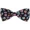 Show in main carousel: The Worthy Dog Skeletons Dog Bow Tie, Black, Small slide 1 of 4