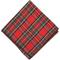 Show in main carousel: The Worthy Dog Red Plaid III Dog Bandana, Red, Small slide 3 of 3