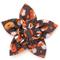 Show in main carousel: The Worthy Dog Pumpkin Spice Flower Dog Collar Accessory, Brown, Large slide 1 of 3