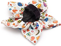 The Worthy Dog Mushrooms Flower Dog Collar Accessory, Green, Large slide 2 of 3