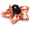 Show in main carousel: The Worthy Dog Spooky Flower Dog Collar Accessory, Orange, Large slide 3 of 4