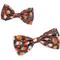 Show in main carousel: The Worthy Dog Pumpkin Spice Dog Bow Tie, Brown, Small slide 2 of 3