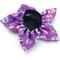 Show in main carousel: The Worthy Dog Skeletons Flower Dog Collar Accessory, Purple, Small slide 2 of 2