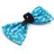 Show in main carousel: The Worthy Dog Preppy Bones Dog Bow Tie, Blue, Small slide 3 of 4