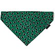 Show in main carousel: The Worthy Dog Football Dog Bandana, Green, Small slide 1 of 1