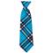 Show in main carousel: The Worthy Dog Bias Plaid Dog Neck Tie, Blue, Large slide 1 of 3
