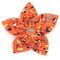 Show in main carousel: The Worthy Dog Candy Corn Ghouls Flower Dog Collar Accessory, Orange, Small slide 1 of 3