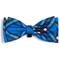 Show in main carousel: The Worthy Dog Bias Plaid Dog Bow Tie, Blue, Large slide 1 of 4