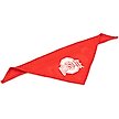Show in main carousel: The License House Ohio State Mesh Dog Bandana, Red, Large slide 4 of 4