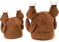 The Worthy Dog Turkey Trot Dog Hat, Brown, Small slide 2 of 3